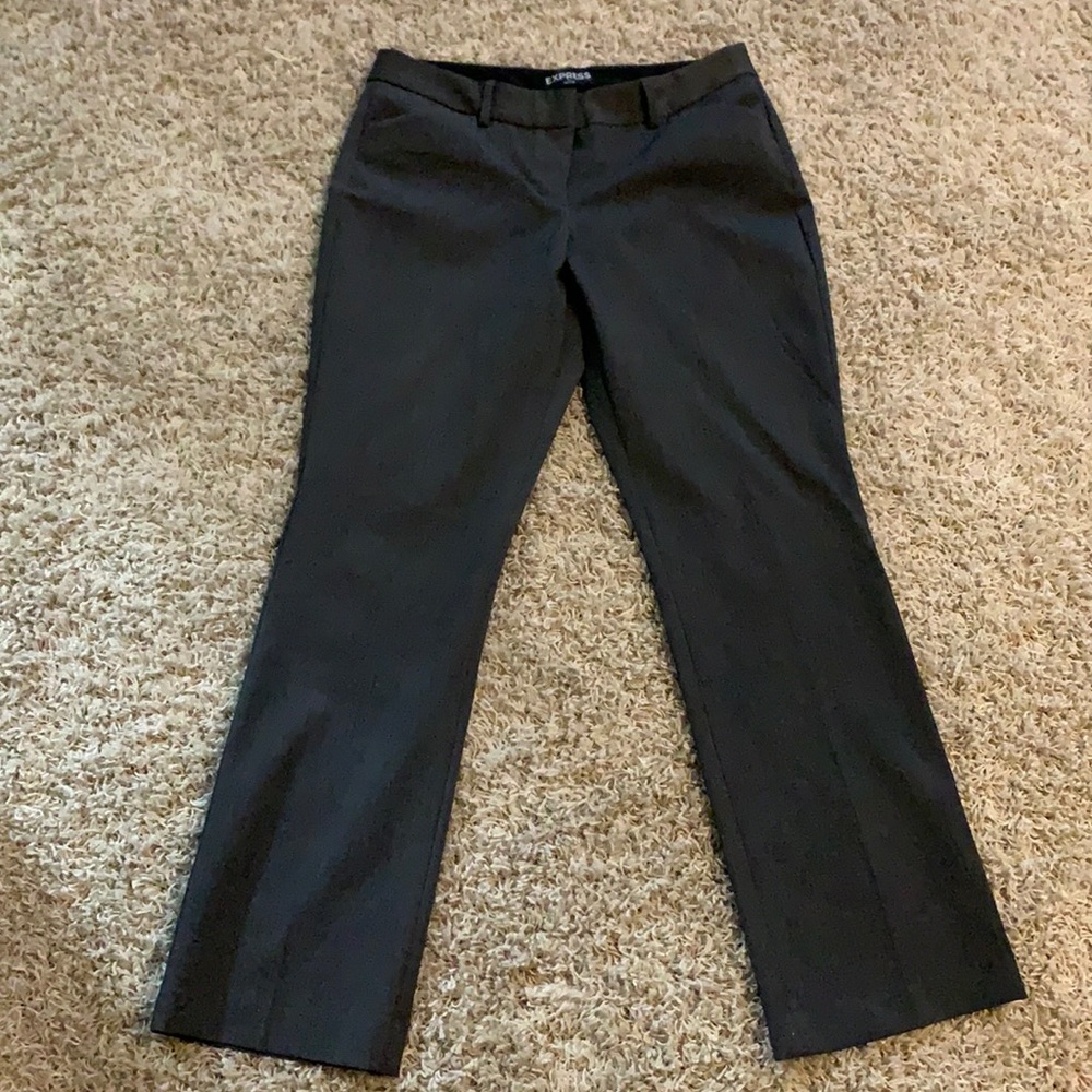 Express charcoal gray dress pants